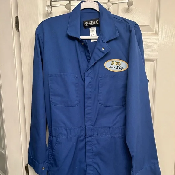SOLD Riverdale Wardrobe Riverdale Autoshop Class Work Overalls Dakota - Picture 1 of 6